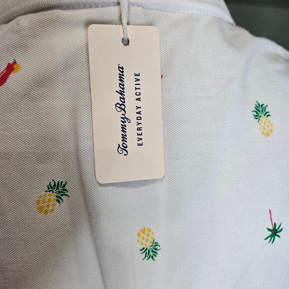 Tommy Bahama Women's Size M Cocktails & Palms Printed Sleeveless Polo NWT - Picture 4 of 7